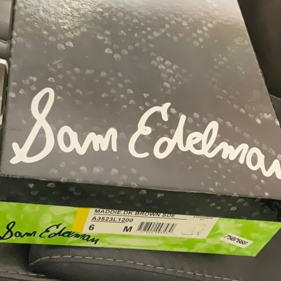 Sam Edelman Dark Brown Maddie Suede Ankle Boots / Booties - Picture 9 of 11